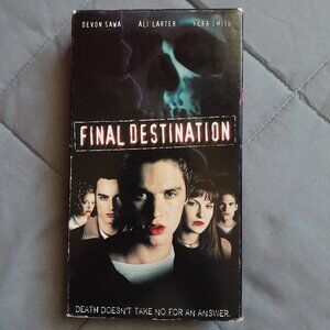 Final Destination VHS 2000 Devon Sawa Ali Larter Kerr Smith Y2K Horror Thriller